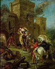 Ferdinand Victor Eugene Delacroix Rebecca Kidnapped by the Templar