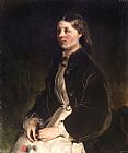 Ferdinand von Rayski Bildnis Der Freifrau Christine Von Schonberg