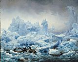 Francois Auguste Biard Fishing for Walrus in the Arctic Ocean
