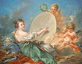 Francois Boucher Allegory Of Painting