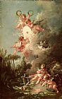 Francois Boucher Cupids Target