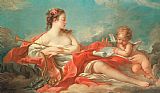 Francois Boucher Erato The Muse Of Love Poetry