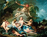 Francois Boucher Mercury Entrusting The Infant Bacchus to The Nymphs of Nysa