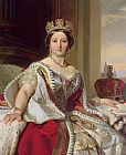 Franz Xavier Winterhalter Portrait of Queen Victoria