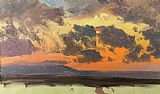 Frederic Edwin Church Sky at Sunset, Jamaica, West Indies