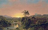 Frederic Edwin Church Sunset in Equador