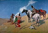Frederic Remington Smoke Signals