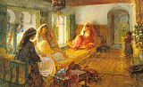 Frederick Arthur Bridgman In The Seraglio