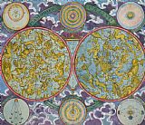 Georg Christoph Eimmart Celestial Map of the Planets