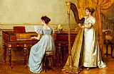 George Goodwin Kilburne The Music Room