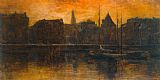 George Hendrik Breitner A View of The Prins Hendrikkade with The Schreierstoren, Amsterdam
