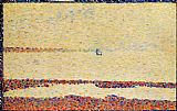 Georges Seurat Beach at Gravelines 1890