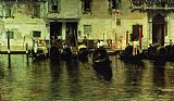 Giacomo Favretto Traghetto della Maddalena