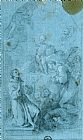 Giovanni Agostino Ratti Saint Peter of Alcantara And Saint Anthony of Padua Worship The Christ Child