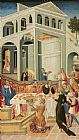 Giovanni di Paolo The Head of Saint John The Baptist Brought Before Herod