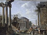 Giovanni Paolo Panini Landscape with Roman Ruins