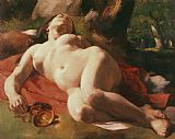 Gustave Courbet La Bacchante