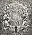 Gustave Dore Circle Of Angels Dante's Paradise Illustration