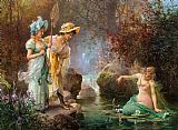 Hans Zatzka A Water Idyll