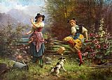 Hans Zatzka Jealous Girlfriend