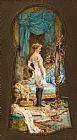 Hans Zatzka Seen Through The Keyhole