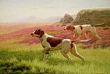 Harrington Bird Pointers in a Landscape