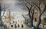 Hendrik Avercamp Winter Scene