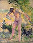 Henri-Edmond Cross Bather drying himself at St Tropez