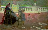 Henri-Edmond Cross In the Luxembourg Gardens