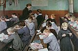 Henri Jules Jean Geoffroy The Children's Class
