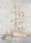 Henry Scott Tuke The White Ship