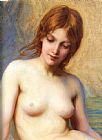 Herbert James Draper By Summer Seas Detail