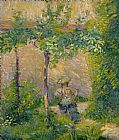 Hippolyte Petitjean Woman in the Garden
