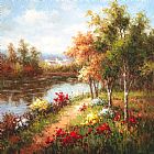 Hulsey Poppies And Stream