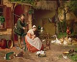 Jan David Cole Farmyard Scene