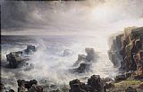 Jean Antoine Theodore Gudin Storm off the Coast of Belle Ile
