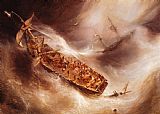 Jean Antoine Theodore Gudin The Act of Sacrifice made by Captain Desse towards the Dutch ship Columbus