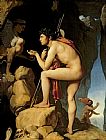 Jean Auguste Dominique Ingres Oedipus and the Sphinx