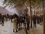 Jean Beraud The Boulevards
