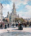 Jean Francois Raffaelli La Place de Trinite