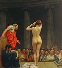 Jean Leon Gerome A Roman Slave Market