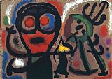 Joan Miro Character And Bird, 1963