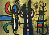 Joan Miro Character And Bird Ii, 1963