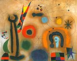 Joan Miro Libelle Mit Roten Flugeln Eine Schlange Jagend