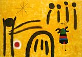 Joan Miro The Little Fair Girl in The Park