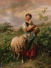 Johann Baptist Hofner The Shepherdess