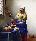 Johannes Vermeer The Milkmaid