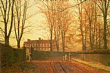 John Atkinson Grimshaw Going to Church