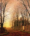 John Atkinson Grimshaw In the Golden Olden Time
