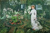 John Atkinson Grimshaw Queen of the Lilies